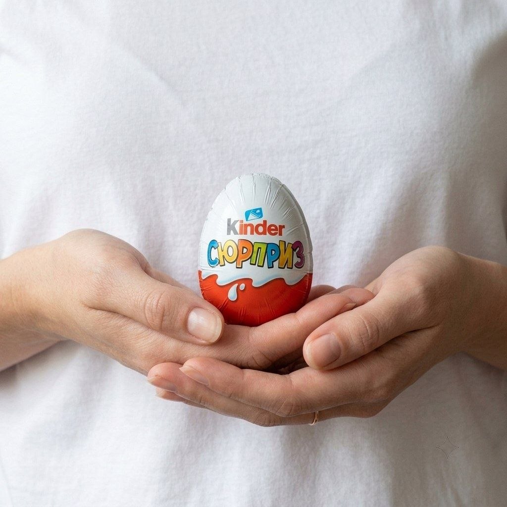 ШОКОЛАДНОЕ ЯЙЦО «KINDER СЮРПРИЗ»